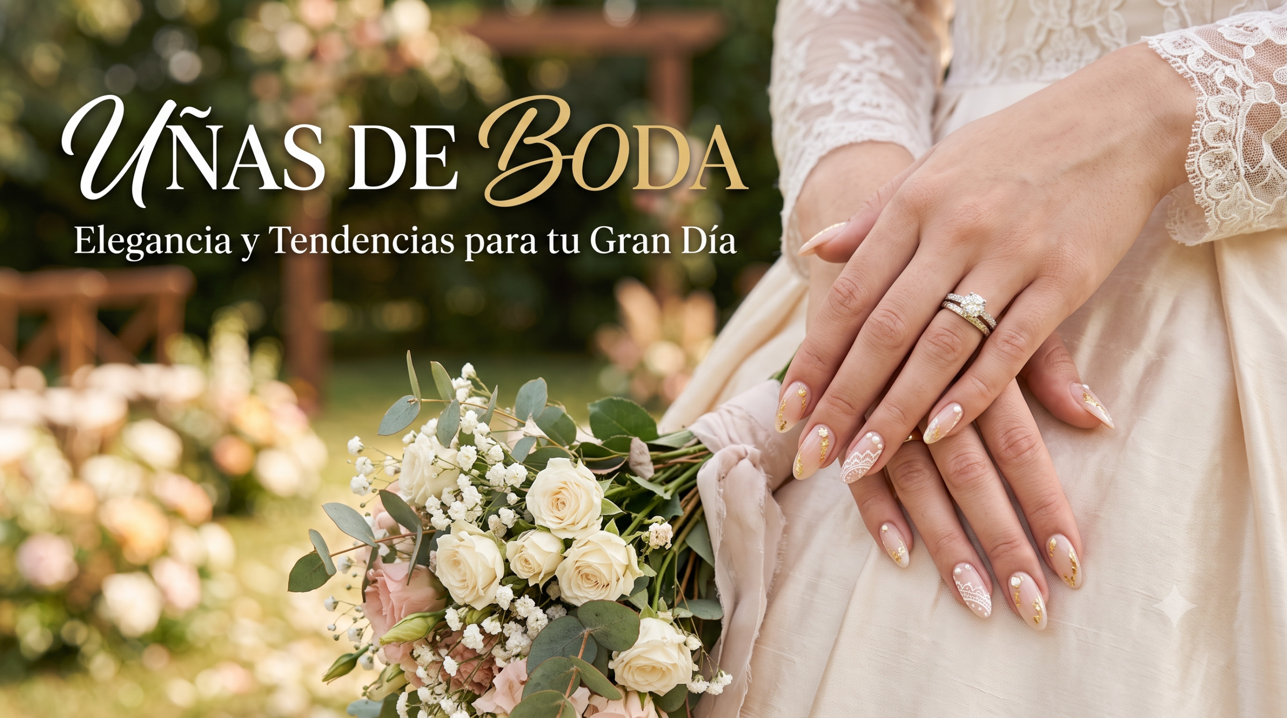 Wedding Nail Art: El Toque Final para unas Manos Radiantes en tu Boda