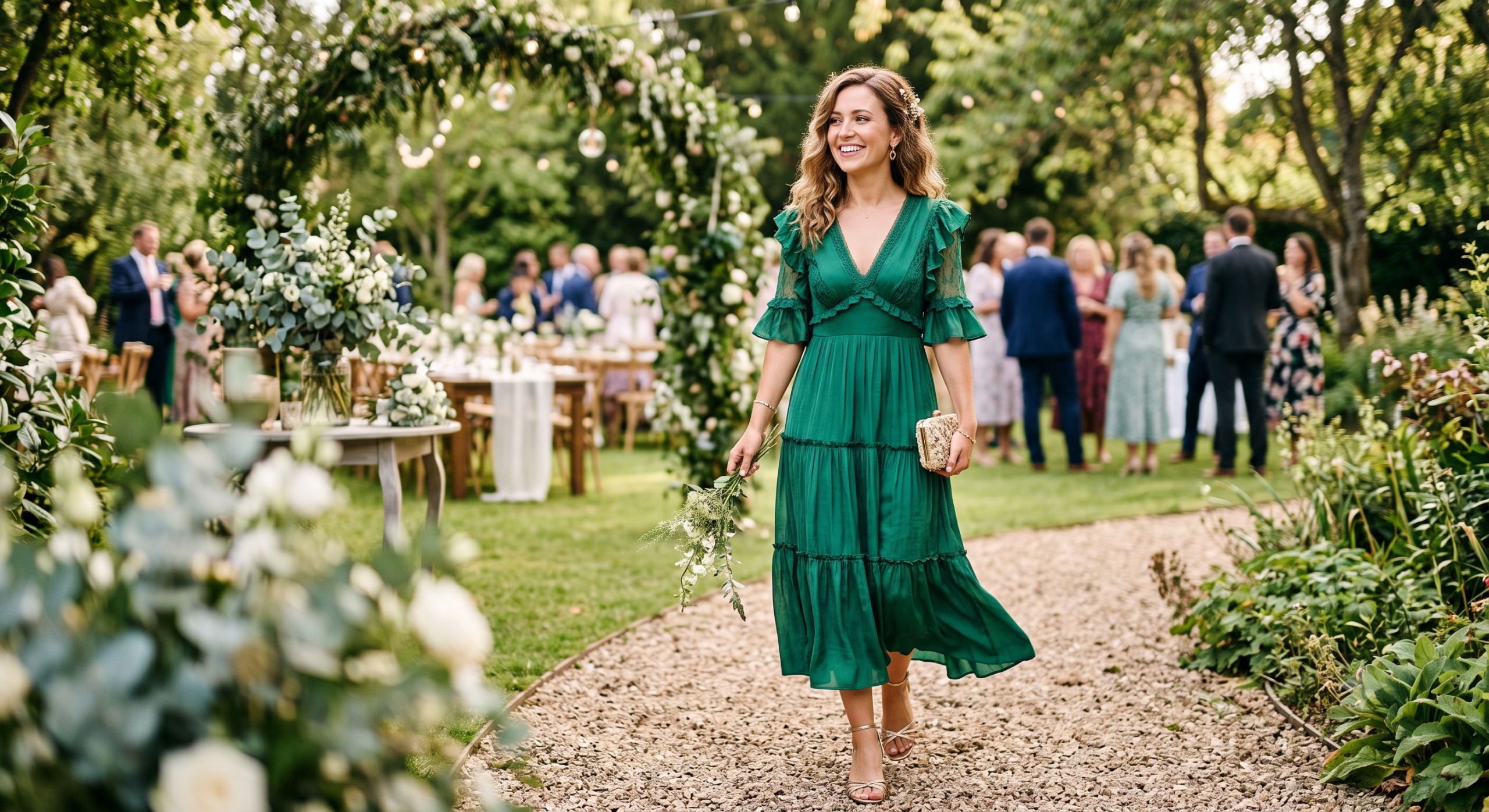 Vestido Verde para Invitada de Boda: Elegancia, Sostenibilidad y Tendencias para la Invitada Perfecta