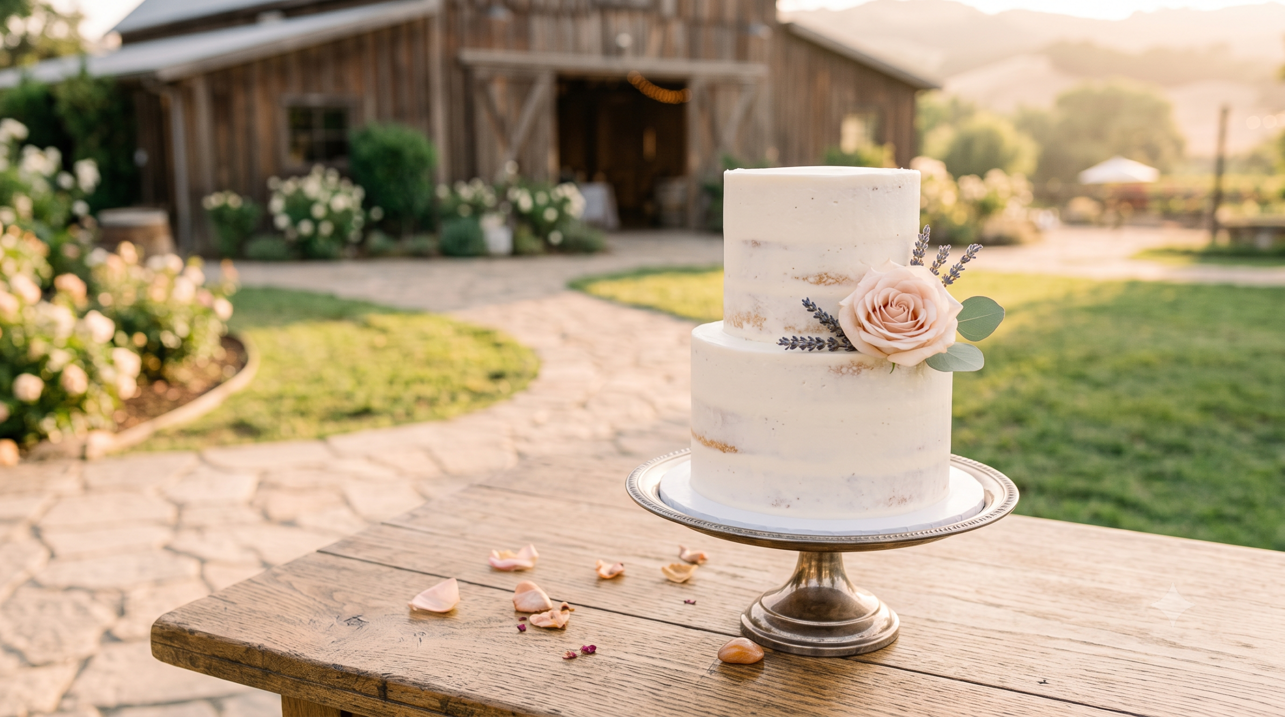 Pastel de Boda Sencillo La Belleza de la Elegancia Minimalista en Tu Boda