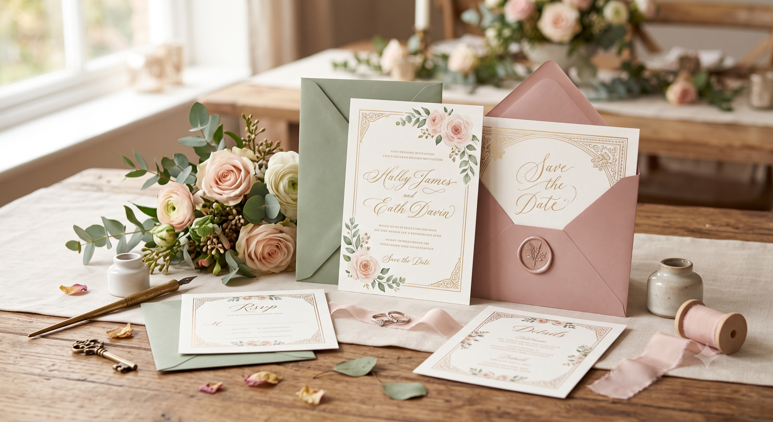 Wedding Card: El Arte de Anunciar el Amor y Diseñar la Primera Impresión de Tu Boda