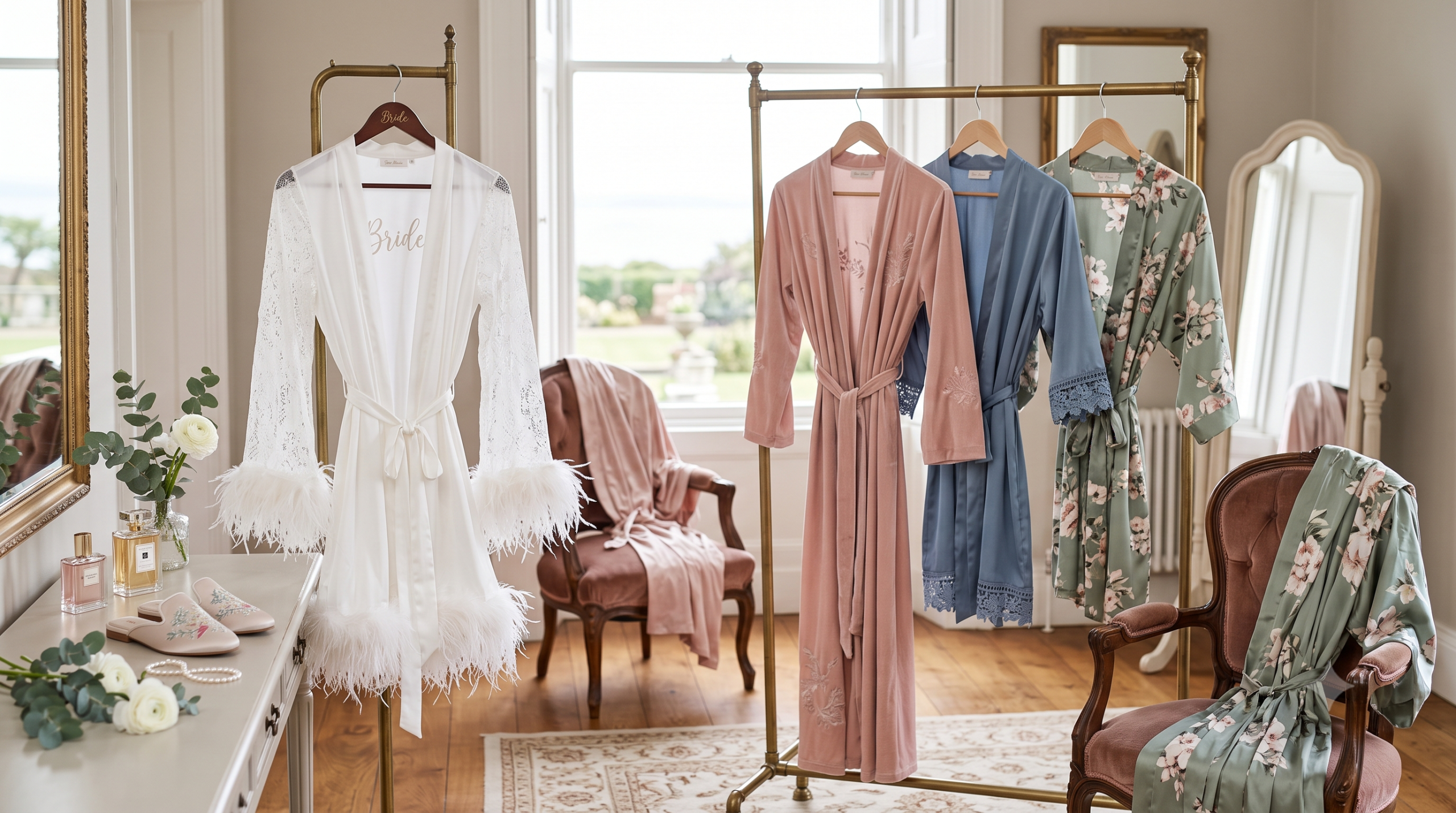 El Arte de Prepararse: Por Qué el Wedding Robe Es el Elemento Imprescindible del Gran Día